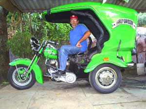 Harley Davidson de Noel Maqueira 2009 Cuba